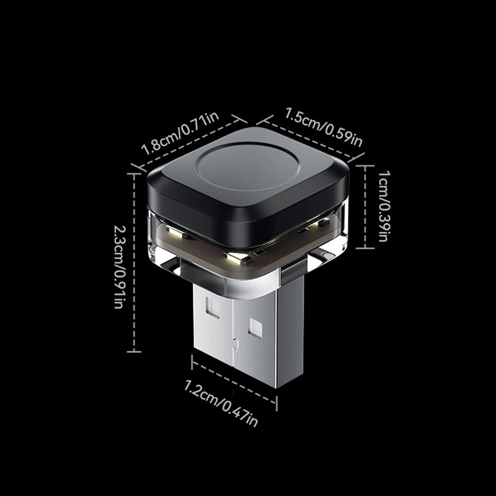 Neue Universal USB Auto Innen Umgebungs Atmosphäre Licht LED Signal Lichter Auto Lesen Lampe Dekorationen Auto Innen ...