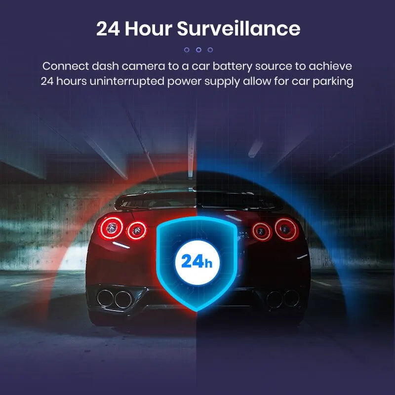 4K UHD Dashcam Recorder mit GPS & WiFi 24 V – SwissGlanzGarage Ansicht 2