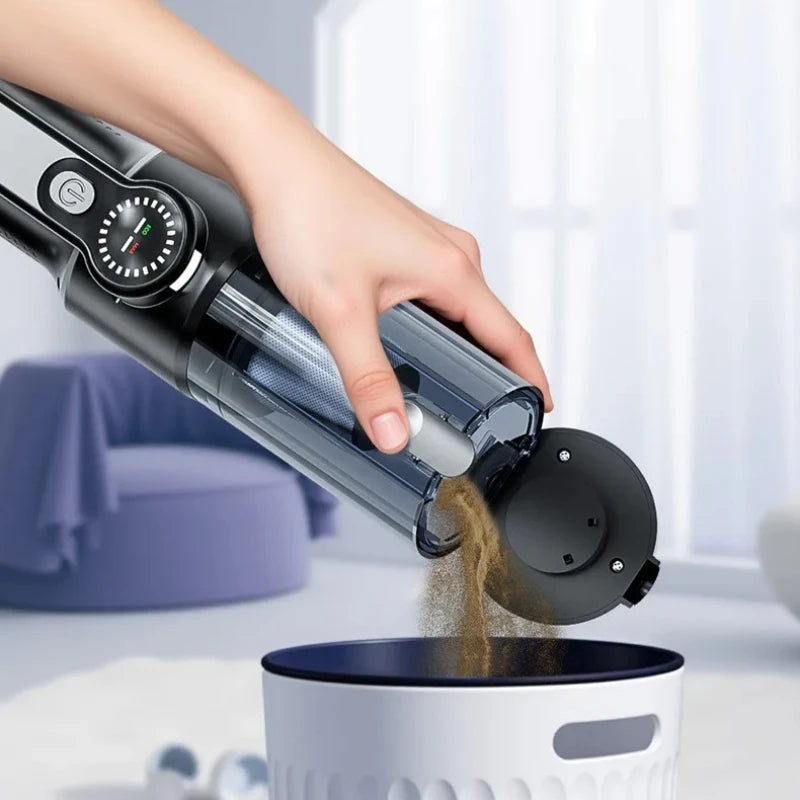 Kabelloser Auto-Staubsauger mit hoher Saugleistung – SwissGlanzGarage Ansicht 3