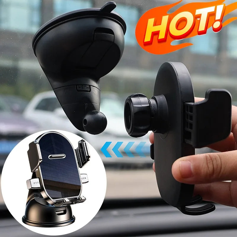Universeller Autotelefonhalter mit Saugnapf 360° ° Armaturenbrett Windschutzscheibe Handy Halterung Ständer GPS Halte...