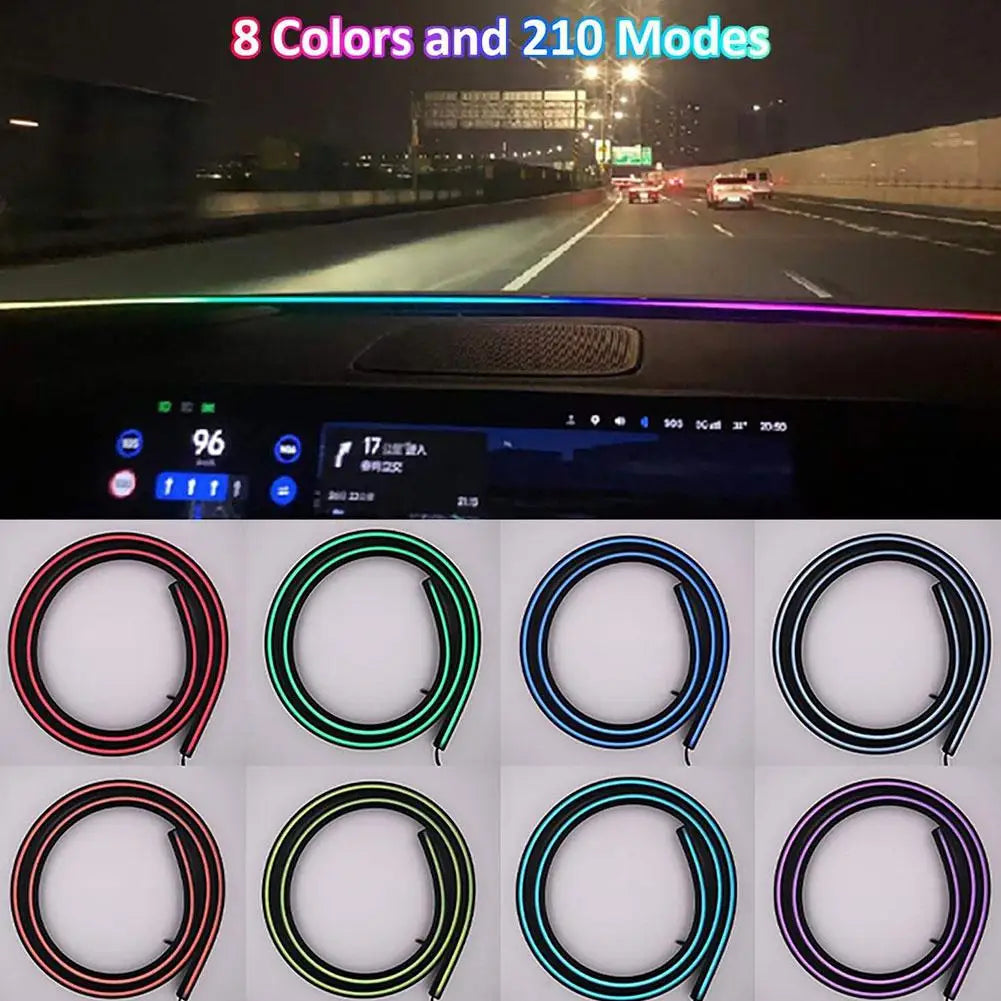 Auto Innen Dekorative Lampen Streifen RGB Auto Innen Umgebungs LED