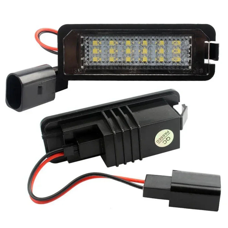 12V LED Kennzeichenbeleuchtung für Skoda Sitz – SwissGlanzGarage Ansicht 2