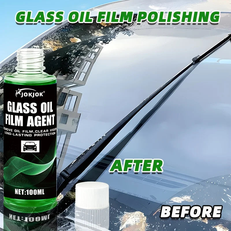 Windschutzscheibenreiniger für Autoglas mit konzentrierter Beschichtung, effektive Entfernung von Ölfolien, Flecken, ...
