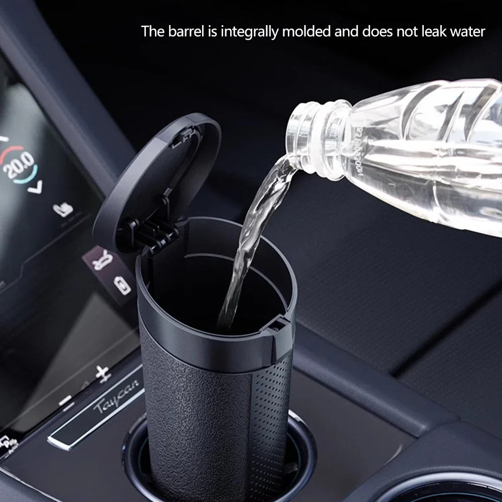 Auto Mülleimer Kann Mini Auto Staub Organizer Auto Innen Müll Tasche