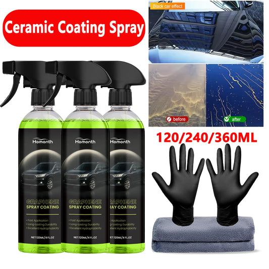 Auto Graphen-Keramik-Nano-Spray Hydrophobe Schicht Poliermittel