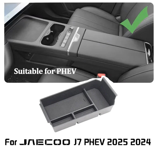 Armlehnen-Box Aufbewahrung für jaecoo j7 PHEV – SwissGlanzGarage Ansicht 2