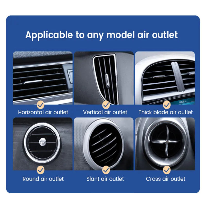 Universal Schwerkraft Auto Telefon Halter Air Vent Haken Teleskop Auto Telefon Halterung 360-Grad Air Outlet Smartpho...