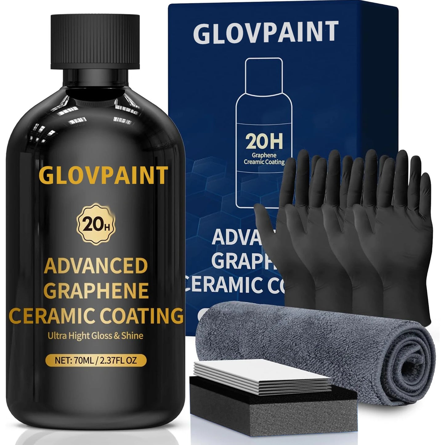Autos Keramikbeschichtung 20H Graphenkeramik Auto Detailing Hochglänzende Anti-K