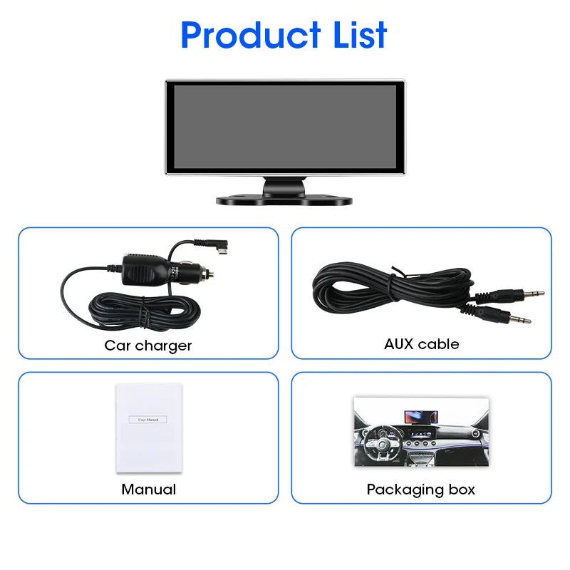 11.26 Zoll Dash Cam 4K Auto DVR – SwissGlanzGarage Ansicht 6