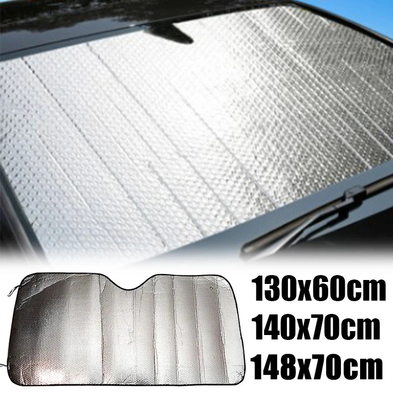 Auto-Frontfenster-Sonnenschutz, UV-Schutz, einziehbarer Sonnenschutz, Winds