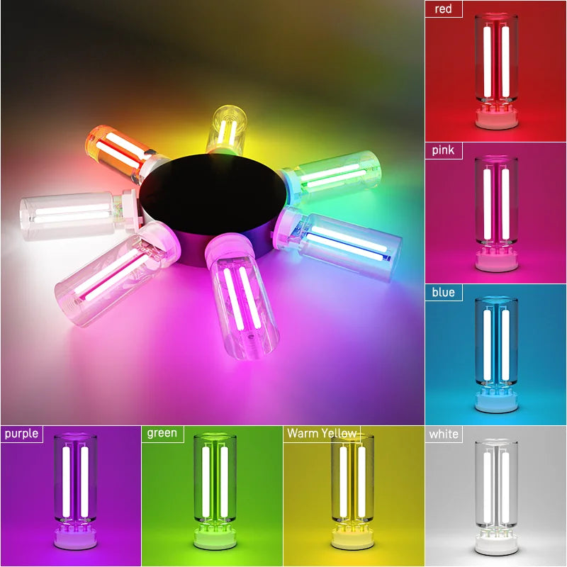 Auto Atmosphäre Licht USB Nachtlicht Touch Dimmen LED Glühlampe