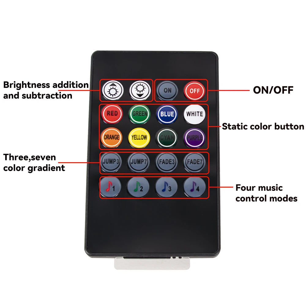 Auto Unterboden Licht Dekorative Lampe Neon LED RGB Auto Underglow
