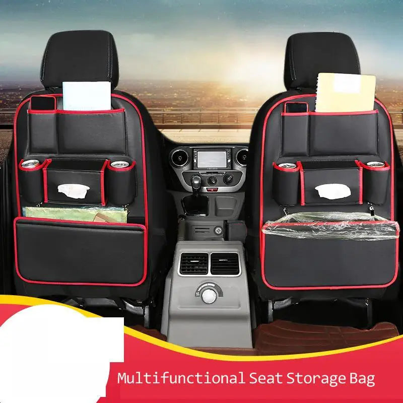 Leder Auto Rücksitz Organizer Hinten Reihe Kinder Sitz Zurück