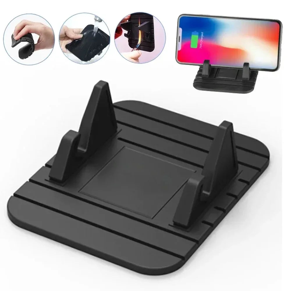 Magnetischer Auto Handyhalter faltbar 360° – aus Silikon – SwissGlanzGarage Ansicht 2