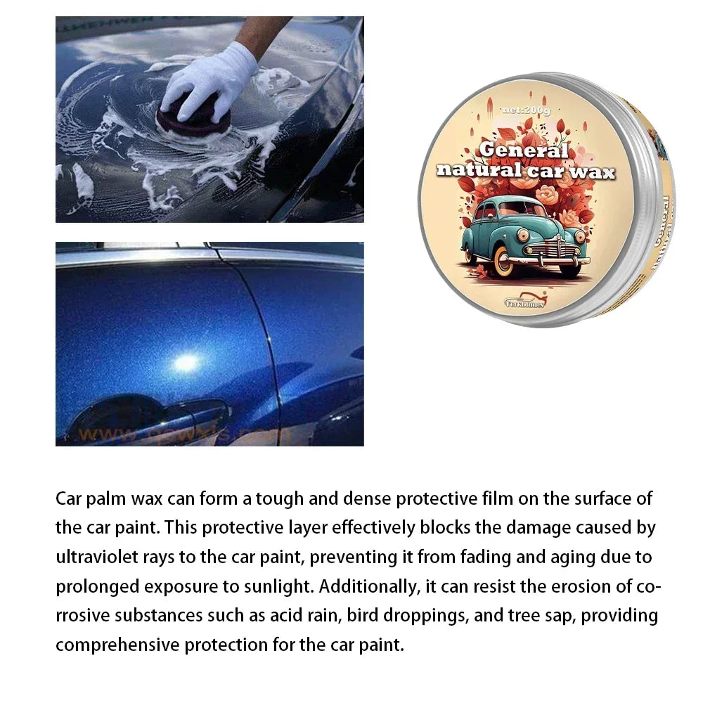 Carnauba Paste Auto Wachs Autolack Pflege Wachs Brasilianische Polieren Wachs Paste Hochglanz Glanz Super Hydrophobe ...