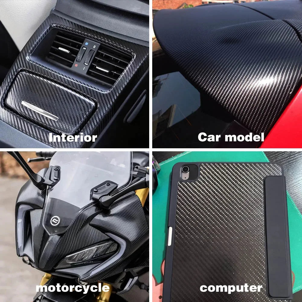 Ultra Glänzende Carbon-Faser Folie – SwissGlanzGarage Ansicht 6