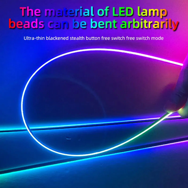 LED Umgebungslicht Auto Innenbeleuchtung Streifen Neon RGB