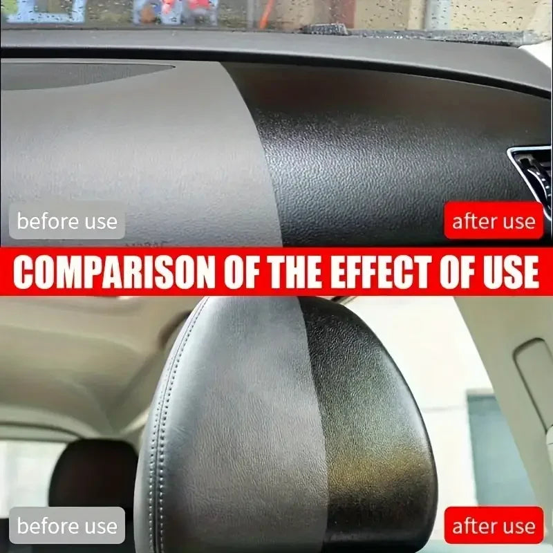 Kristallklares Auto-Reparaturmittel aus Kunststoff – Autoinnenraum und Panel-Erneuerungswachs, Beschichtungsmittel, A...