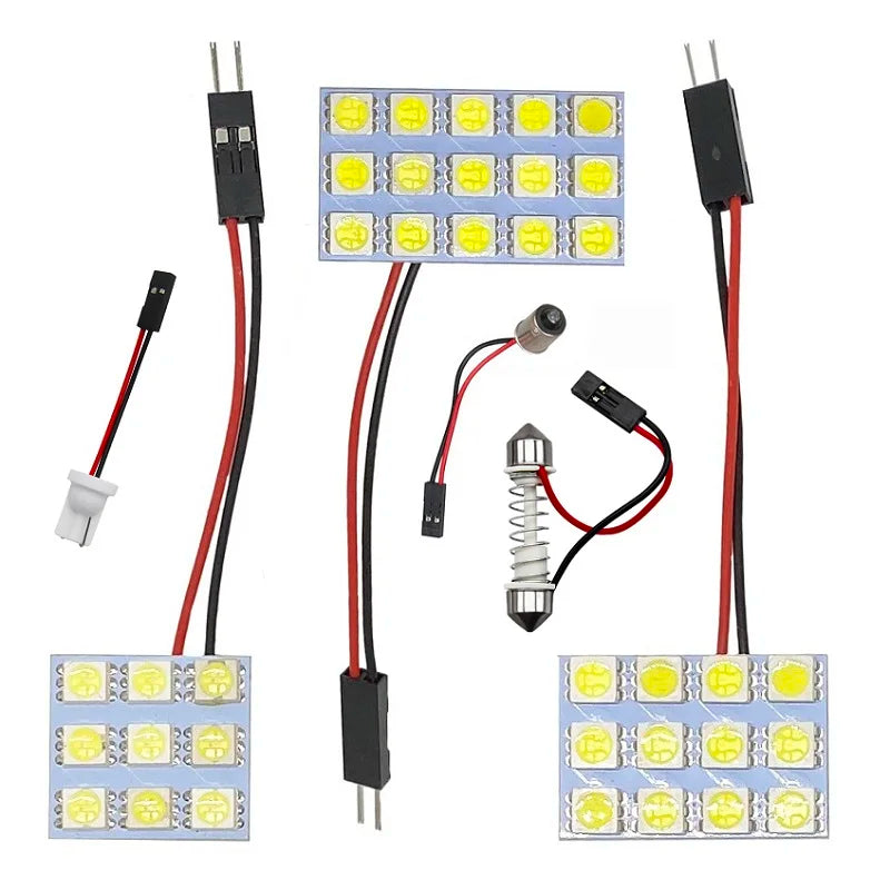 T10 6/12/15/24/36/48 SMD 5050 LED Auto Panel Licht – SwissGlanzGarage Ansicht 2