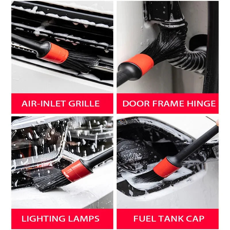 5-teiliges Auto-Detailing-Bürstenset für Armaturenbrett