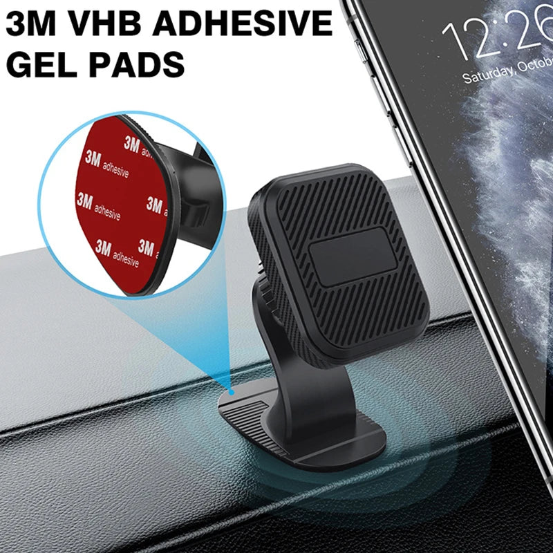 Magnetisches Telefon Auto halterung, ywor 360 ° Armaturen brett magnetischer Autotelefon halter, universeller Autotel...