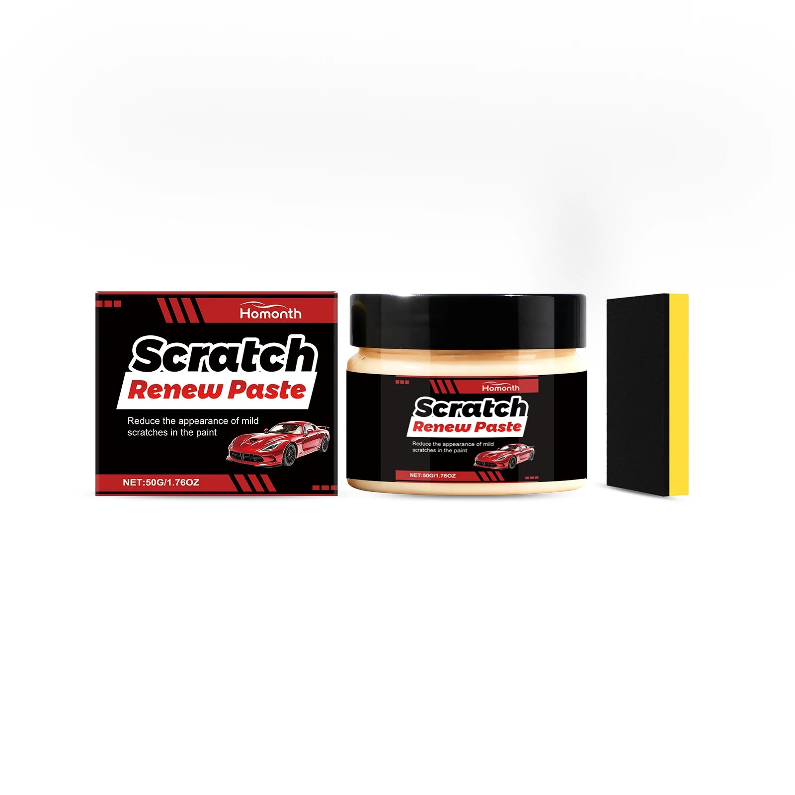 Kratzerentferner-Paste – Swirl Remover Polierset für alle Lackfarben | SwissGlanzGarage