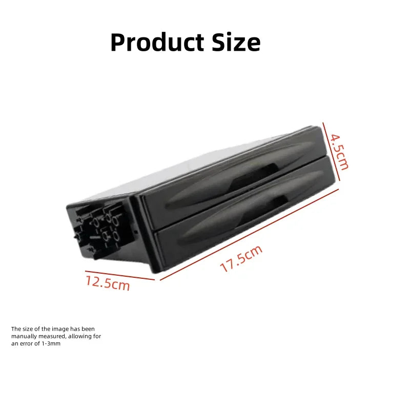 Universal Auto Becherhalter 1 DIN – SwissGlanzGarage Ansicht 2