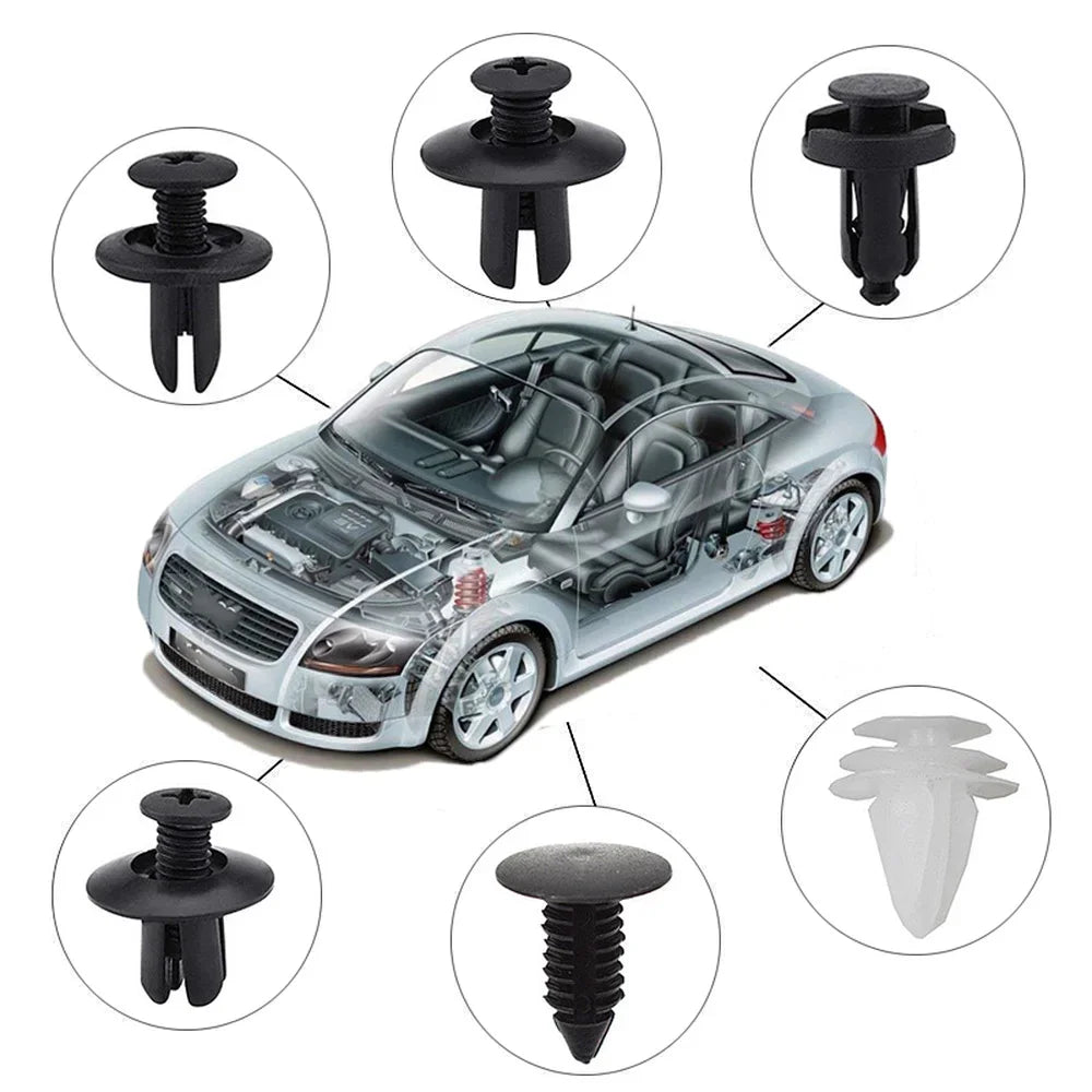 Auto-Karosserie Befestigungsclips Set – SwissGlanzGarage Ansicht 5