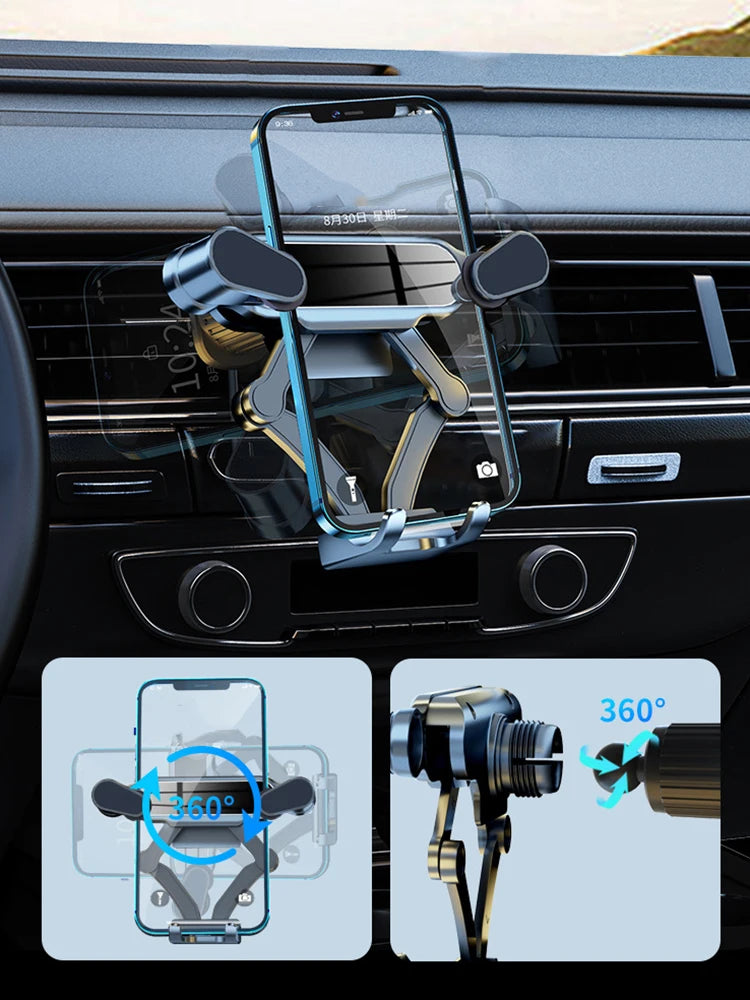 Schwerkraft Autotelefon halter Entlüftung sclip Halterung Upgrade Handy-Ständer in Auto GPS-Unterstützung für iPhone ...