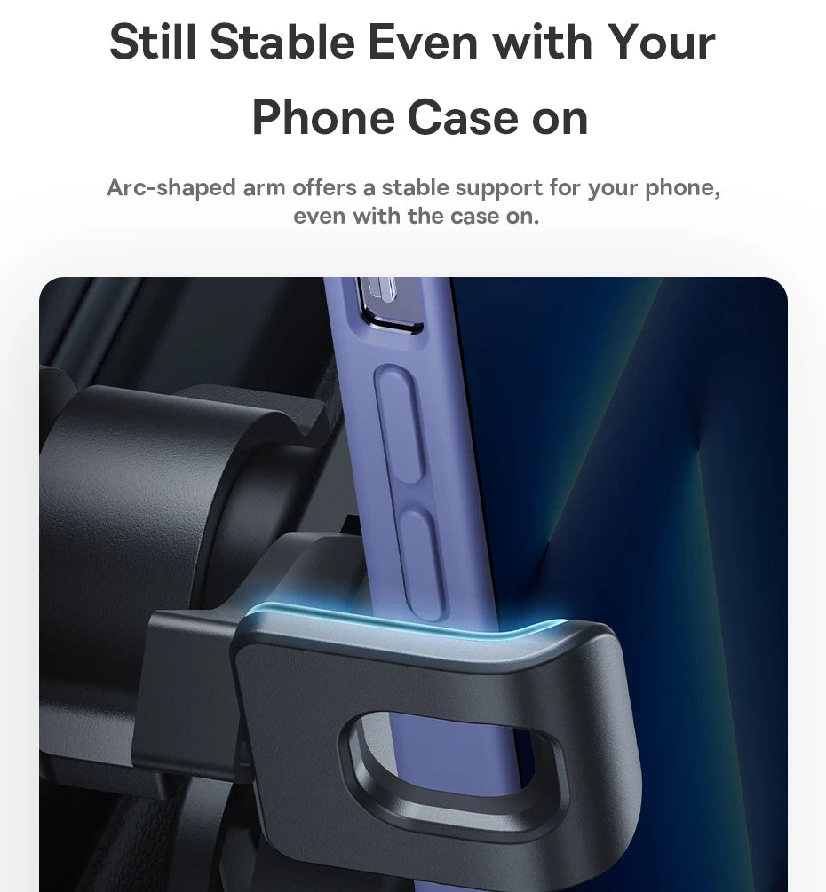 Baseus Autotelefonhalter für Auto, Lüftungsschlitze, Handyhalter, Ständer für iPhone, Samsung, Schwerkraft, Handyhalt...