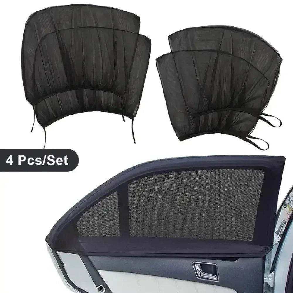 4-teiliges Fenster-Sonnenschutz-Set – SwissGlanzGarage Ansicht 2
