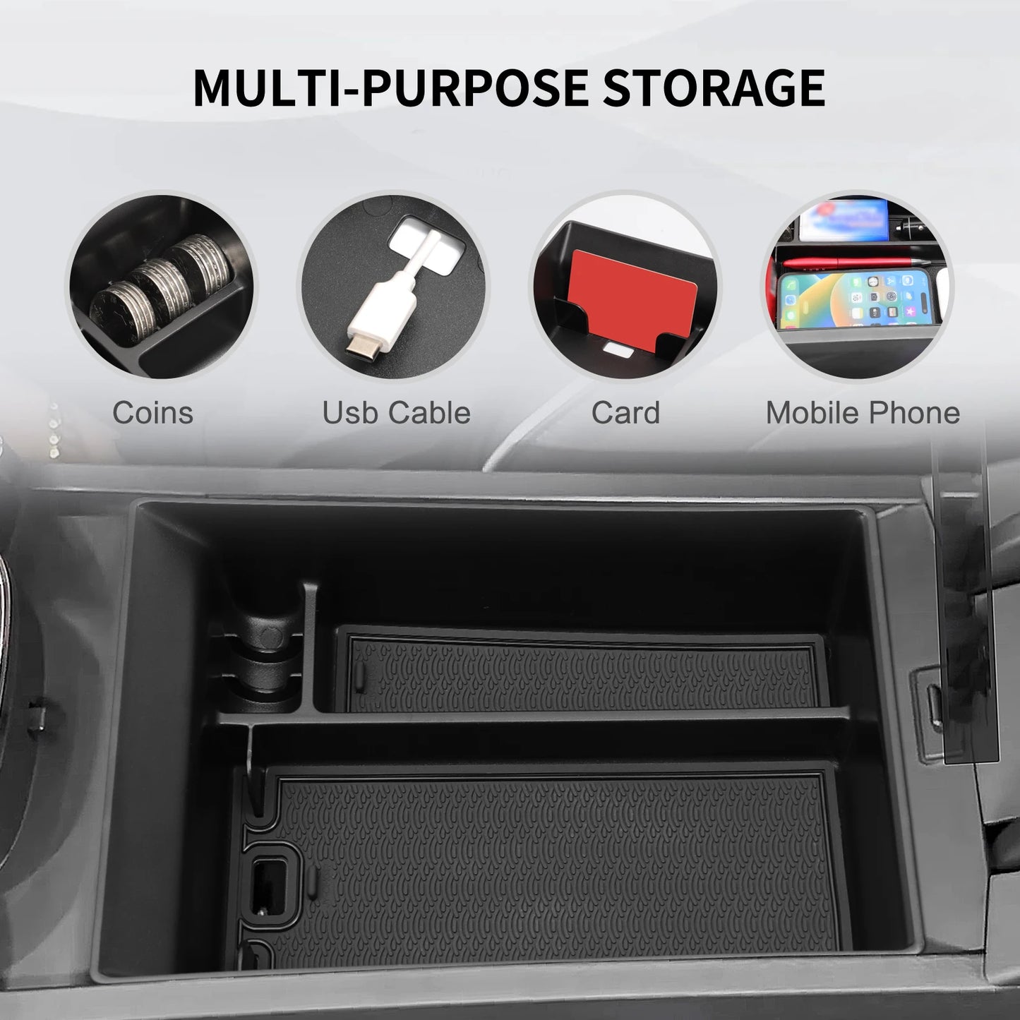 Für Chery OMODA C5 EV 2024-2025 Auto Armlehne Lagerung Box Organizer