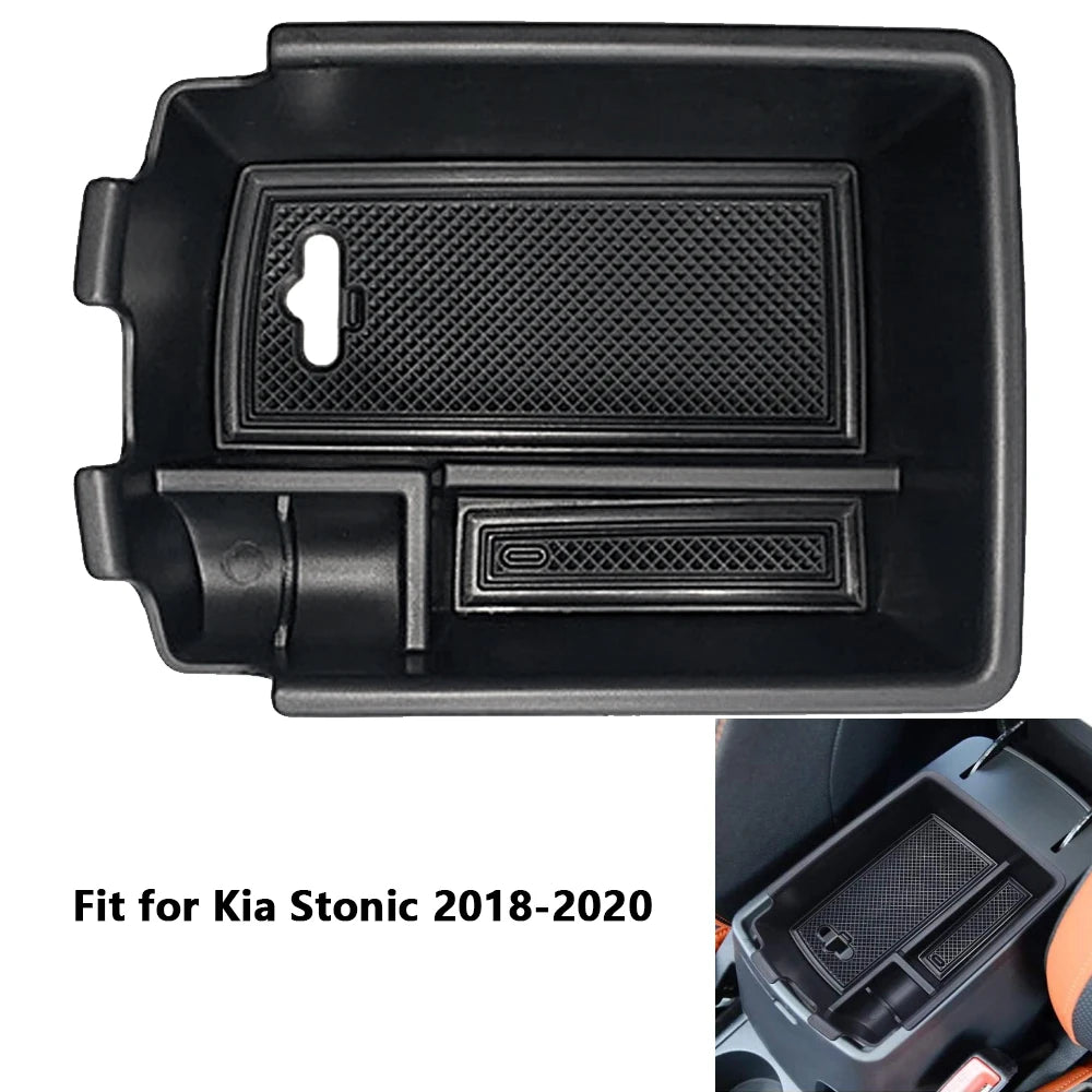 Für KIA Stonic 2018-2020 Auto Armlehne Lagerung Box Lagerung
