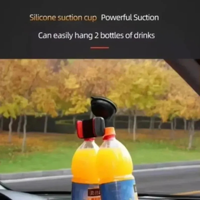 Starker Saugnapf-Autohalter für Handys mit 360°-Drehung ° Drehbarer, verstellbarer Universalhalter für Armaturenbrett...