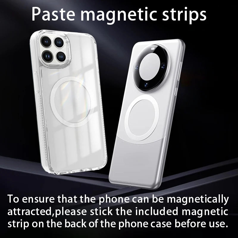 Magnetischer Autotelefonhalter mit Vakuumsaugung, universelle faltbare, ausziehbare Halterung für alle Smartphones, W...