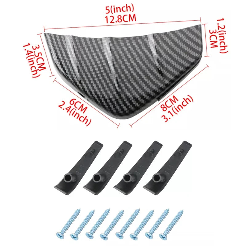 Universal Heckdiffusor-Flossen Set – SwissGlanzGarage Autopflege Schweiz