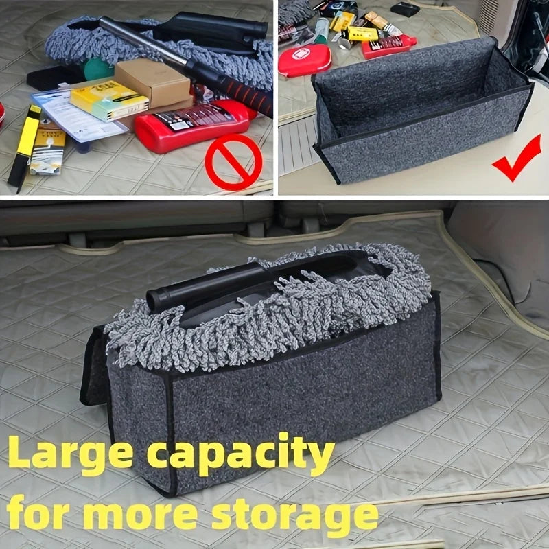 Kofferraum-Organizer faltbar mit ergonomischem Griff – SwissGlanzGarage Ansicht 4