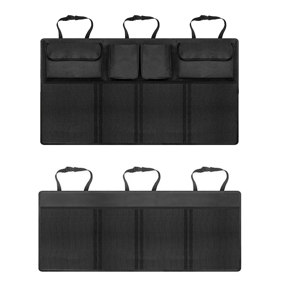 Auto Lagerung Organizer Auto Trunk Bag Universal Große Kapazität Rücksitz Lagerung Tasche Trunk Cargo Mesh Halter Tas...