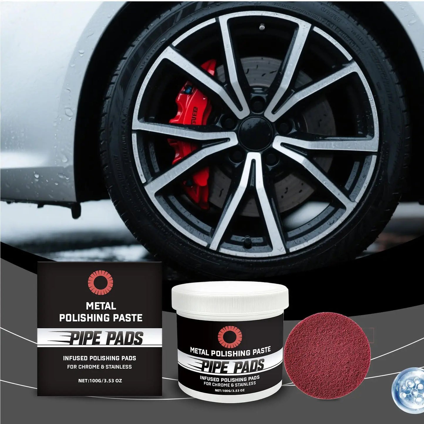 Auto-Plastik-Restaurierungspaste – SwissGlanzGarage Ansicht 2