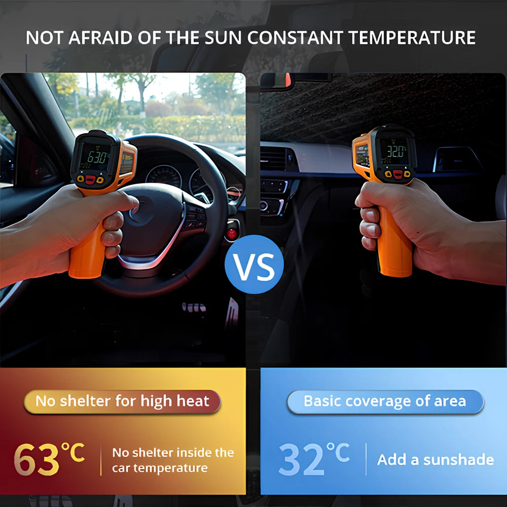 Faltbarer Auto Sonnenschutz Windschutzscheibe – SwissGlanzGarage Ansicht 4