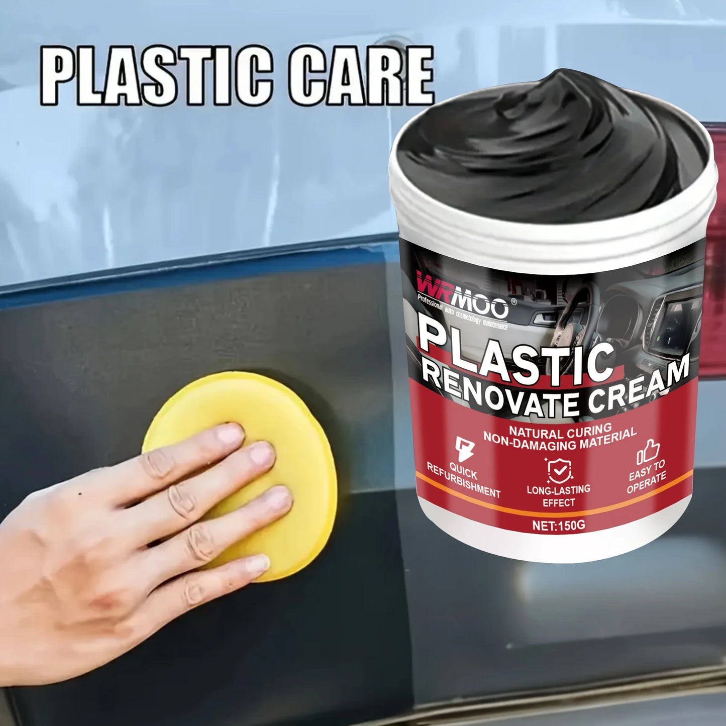 Auto-Kunststoffteil-Beschichtungs-Reparaturmittel – Restore Shine, Auto-Armaturenbrett-Wachs, Reifenschwärzungswachs,...