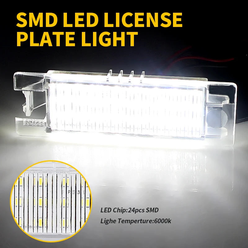 LED Kennzeichenbeleuchtung Set für Opel – SwissGlanzGarage Ansicht 5