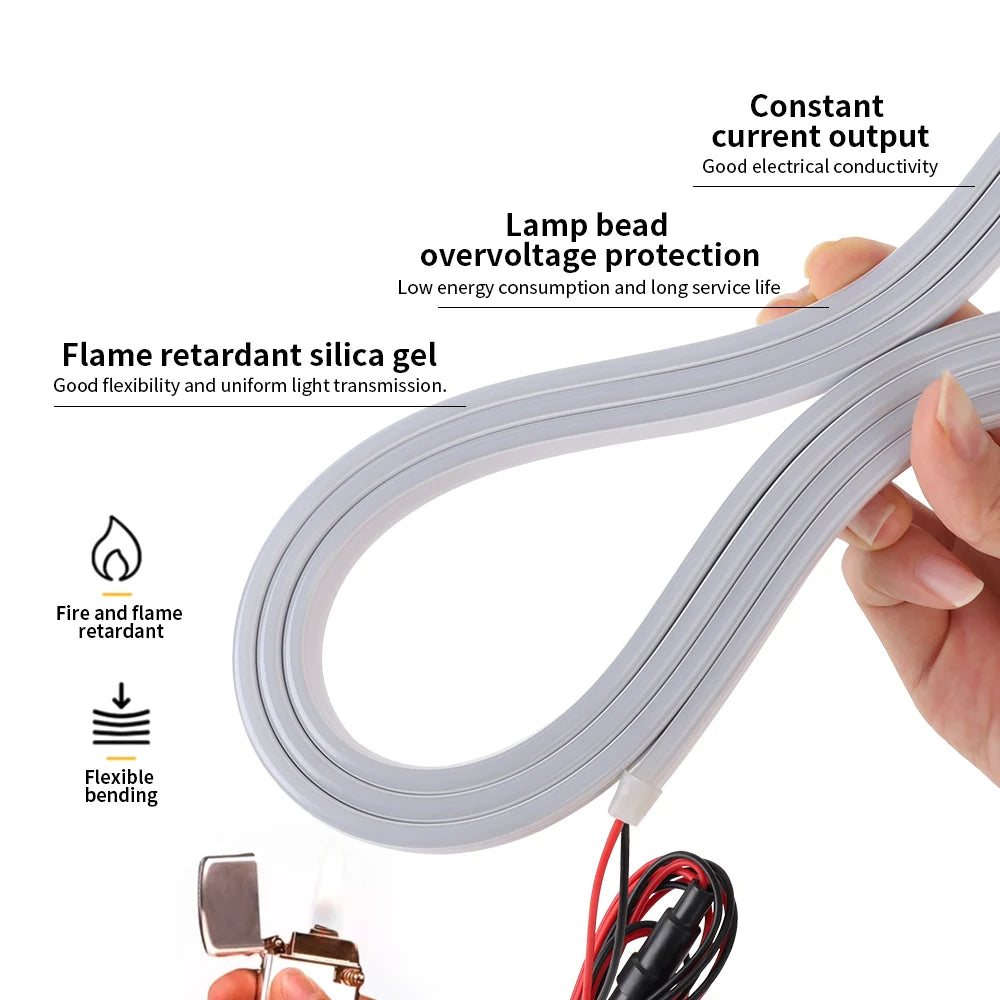Kofferraum-Beleuchtung LED-Streifen 2/4M – SwissGlanzGarage Ansicht 5
