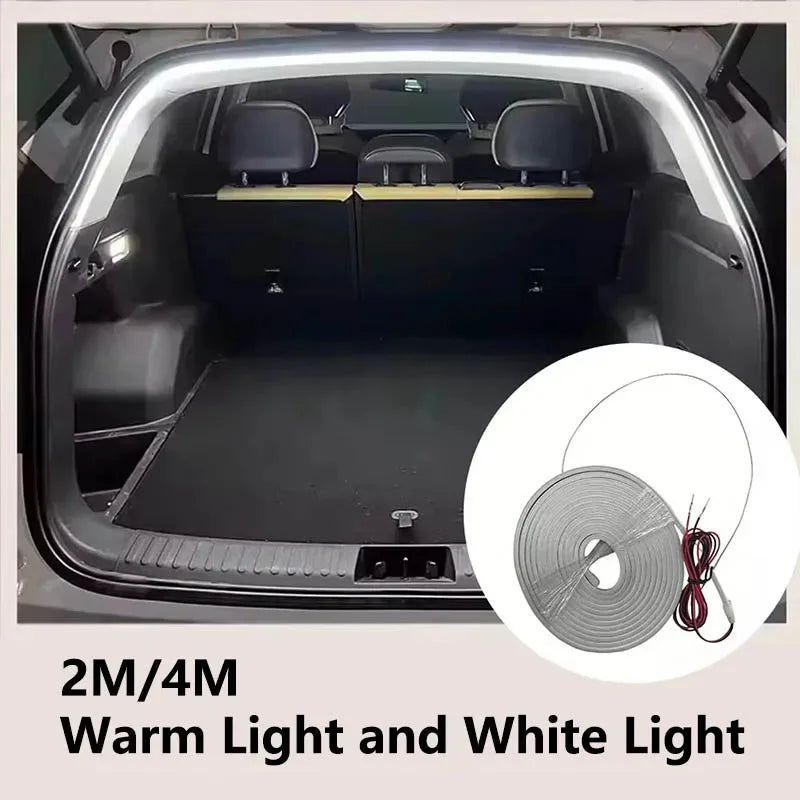 RGB LED Ambientebeleuchtung für Auto Innenraum USB – – SwissGlanzGarage Ansicht 2