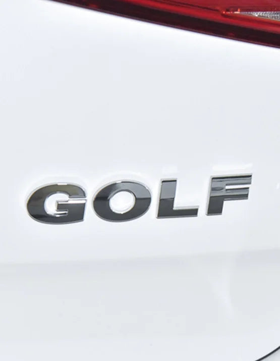 3D ABS GOLF Kofferraum Emblem Aufkleber – SwissGlanzGarage Ansicht 6
