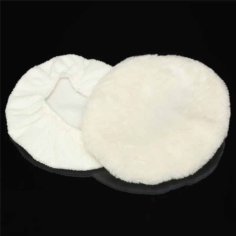 2 Teile/satz 23 cm Durchmesser Polieren Motorhaube Puffer Polieren Pad Auf 9 zol