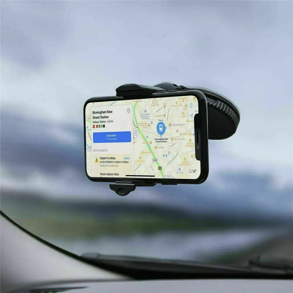 Universal Windschutz scheibe 360 Rotation Autotelefon halter Smartphone Halterungen Saug halterung Handy halter