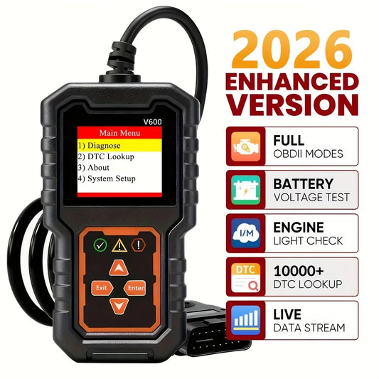 V600 OBD2 Diagnosescanner – SwissGlanzGarage Ansicht 2