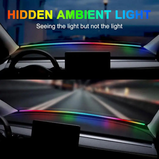 Auto Innen Dekorative Lampen Streifen RGB Auto Innen Umgebungs LED
