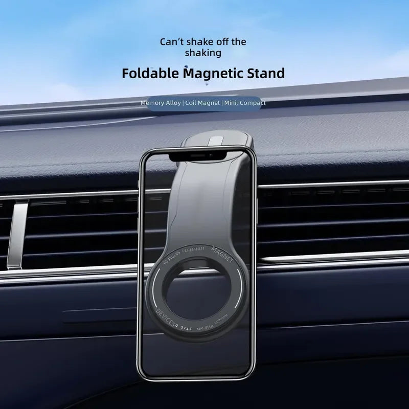 Magnetische Kabellose Ladehalterung fürs Auto Universelle Lüftungs- und Armaturenbrett-Halterung Stabile Schnellladun...